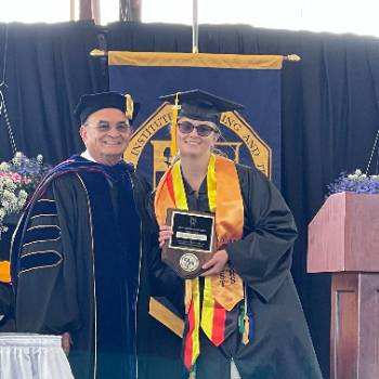 alisha-roberts-award President Lopez, Alisha Roberts