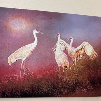 "Crane Dance" by Lyndia Radice "Crane Dance"